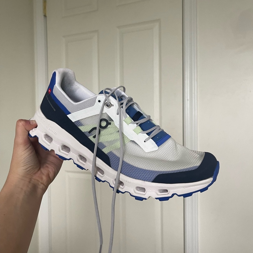 On Cloud / On Running Cloudvista Sneakers Frost/Ink 💙- mens 9.5 / womens 11